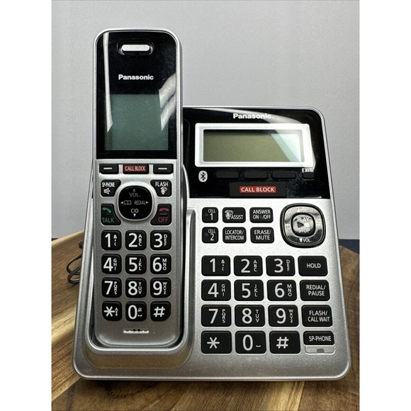 Panasonic KXTG994SK‎ KX-TGF970 KX-TGFA97 Cordless Phone and Base - Picture 1 of 5